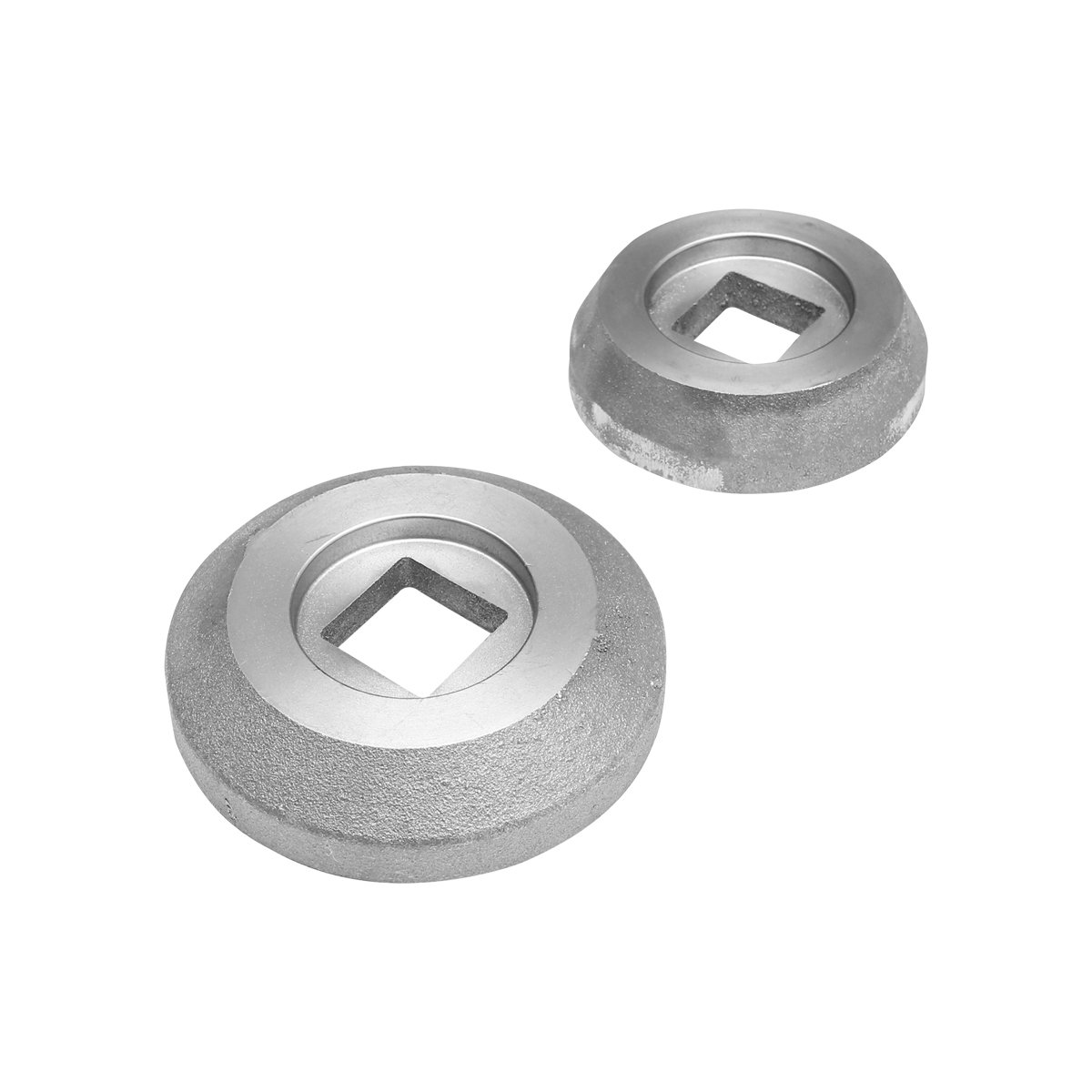 Set semimosoare mic si mare pentru lagar disc asamblat cu rulmenti 32015 si semimosoare - patrat de 40